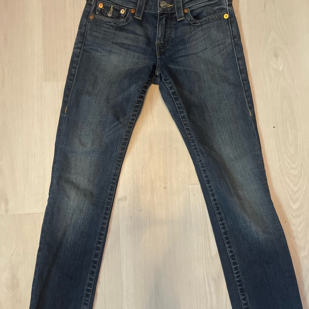 2000’s True Religion Women's Low Rise Jeans - Picture 2 of 6